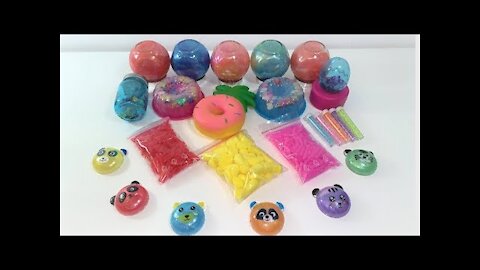 Mixing Donuts Slime | Creative Slime | Relaxing Satisfying Slime | #25