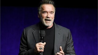 Arnold Schwarzenegger Kicked In The Back, Is Unphased