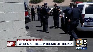 Who are Phoenix officer involved in shoplifting incident
