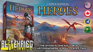 Cartographers Heroes Unboxing / Kickstarter All In Edition