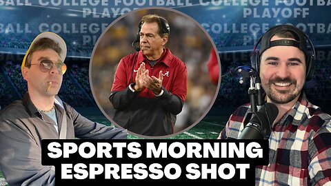 Saban Shocks the SEC With Early Retirement | Sports Morning Espresso Shot
