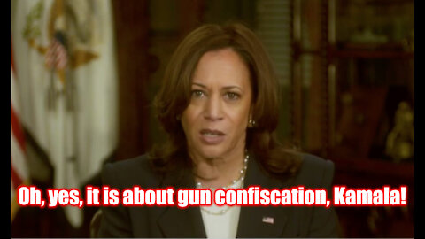 Oh, Yes It Is About Gun Confiscation, Kamala!