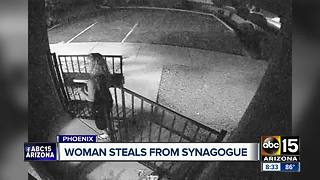 Woman steals from Phoenix synagogue