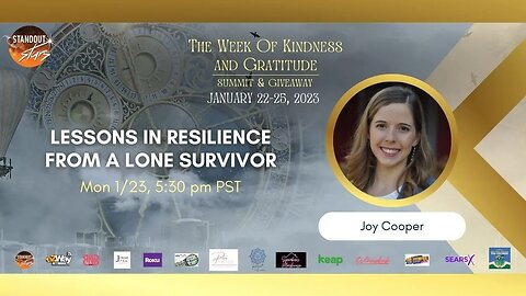 Joy Cooper - Lessons in Resilience from a Lone Survivor