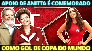 Anitta é notícia na imprensa estrangeira após declarar apoio a Lula