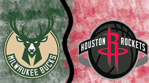Milwaukee Bucks VS Houston Rockets Live NBA | Bucks VS Rockets