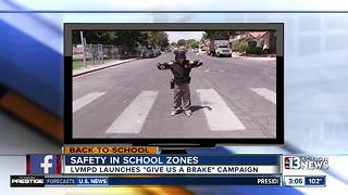 LVMPD launches new back-to-school safety campaign