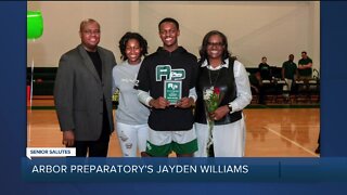 WXYZ Senior Salutes: Arbor Preparatory High School's Jayden Williams