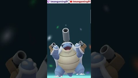 Pokémon GO-Blastoise Mega Evolution