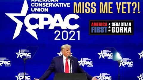 The CENSORSED Donald Trump CPAC 2021 Speech.