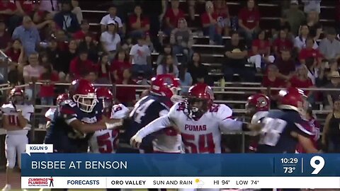 Benson High School vs Bisbee High School