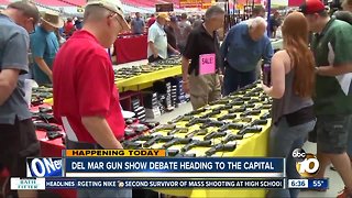 Del Mar gun show debate to be discussed in Sacramento
