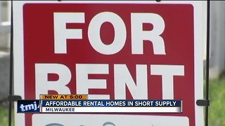 Affordable rental homes in short supply