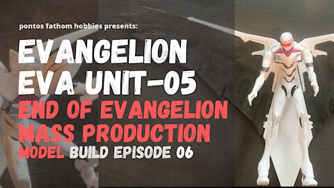 Evangelion - Eva Unit 05 Mass Production Bandai HG - Model Build Episode 6