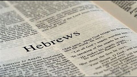 Bible Study - Hebrews 5