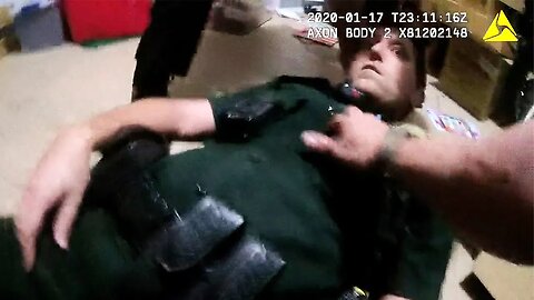 Bodycam Shows Officer Pass Out During Insane Arrest