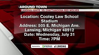 Around Town: Lansing Ignite vs. Chattanooga Red Wolves - 7/29/19