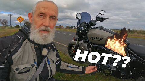 Is Engine Heat an Issue on the Indian Chief Dark Horse?