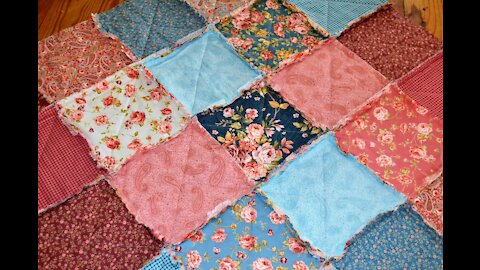 QUILT AS YOU GO - Rag Quilt