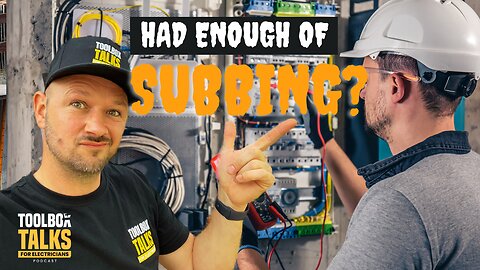 How To Quit Being An Electrical Sub Contractor 🚫