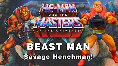 Beast Man - He Man and the Masters of the Universe Cartoon Collection - Unboxing & Review