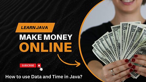 How to use Data and Time in Jave