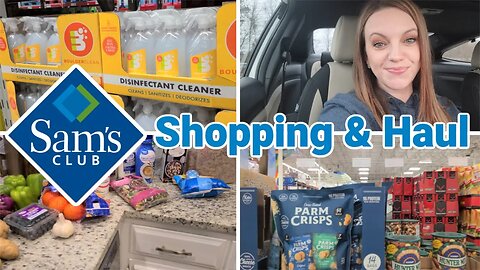 SAM'S CLUB SHOP WITH ME & HAUL | WALMART GROCERY PICKUP HAUL