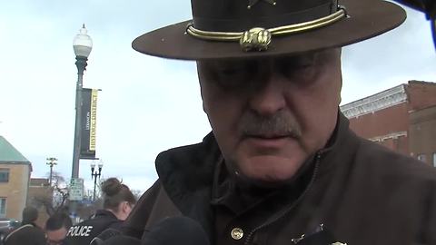 Sheriff Nielsen gets choked up when he tries to explain how he felt when he heard shooting suspect say he had no remorse
