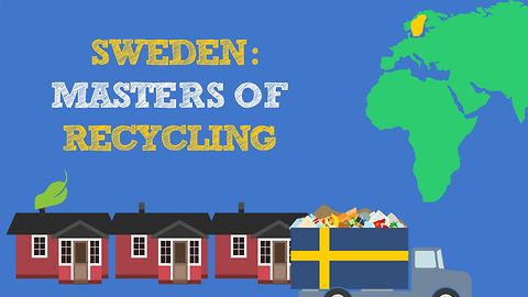 Overachiever: Sweden too good at recycling, needs trash