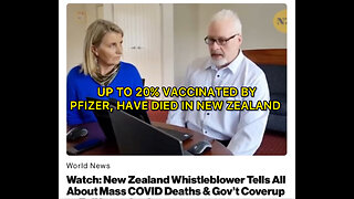 URGENT! NEW ZEALAND DATABASE SHOWS UP TO 20% OF PEOPLE HAVE DIED, FROM THE PFIZER VACCINE