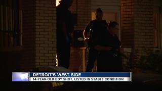 14-year-old shot on Detroit's west side after altercation