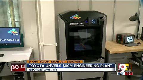 Toyota Motor Corp. brings top engineers under one roof in Georgetown, Kentucky