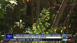 Parts of woman's body found in Glen Burnie