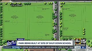 Park, community center set to open at site of former school in Mesa