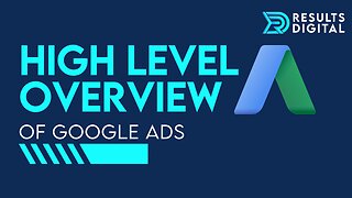 High Level Overview of Google Ads