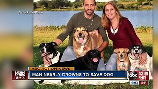 Pinellas County man suffers life-threatening injuries after jumping into lake after family dog