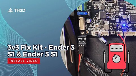 3v3 Fix Kit - Ender 3 S1 & Ender 5 S1 - Fix your LCD Corruption Issues