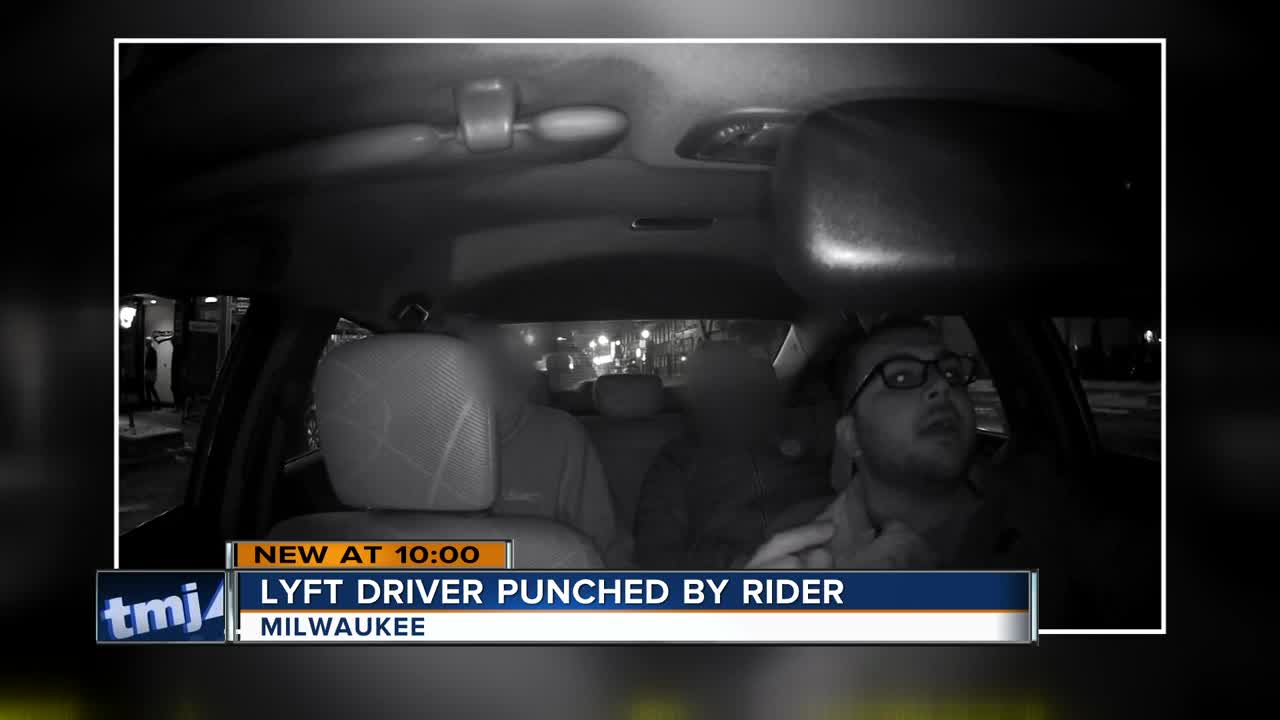 Lyft Driver Punched by Rider