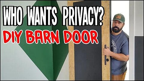 I Hate Privacy, So I Made a DIY OSB Barn Door - Part 5