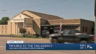 Trouble at the Tag Agency