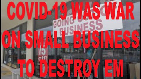 Ep.368 | COVID WAS THE WEAPON IN THE WAR ON SMALL BUSINESSES TO DESTROY CAPITALISM