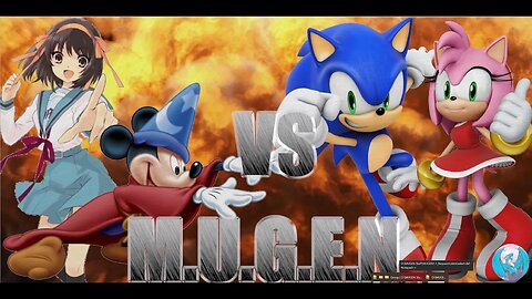 MUGEN - Request by CodyTheClubTuberIsCool2003 - Mickey EX & Haruhi Suzumiya VS Sonic & Amy