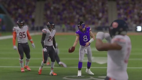 Madden BIG HIT Helicopter Max Duggan Running QB