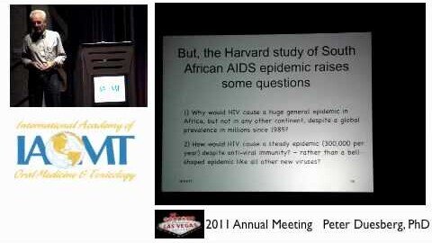 Peter Duesberg PhD speaks on Aids IAOMT 2011 Las Vegas