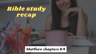 Faith and healing | More Bible talk on Matthew 8-9