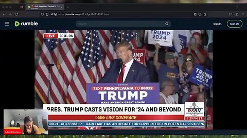🔴 LIVE: President Donald J. Trump Make America Great Again Rally in Erie, PA - 7/29/2023