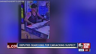 Search underway for stolen Cadillac sedan, carjacking suspect last seen in Sarasota