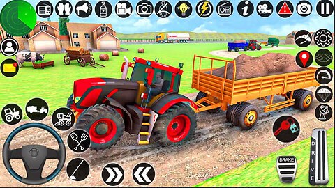 Super Tractor Farm Simulator- Tractor Games 2023- Android Game