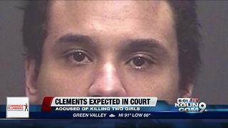 Clements expected to make first appearance in court since indictment