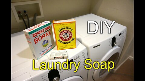 Making Liquid Laundry Soap - How to